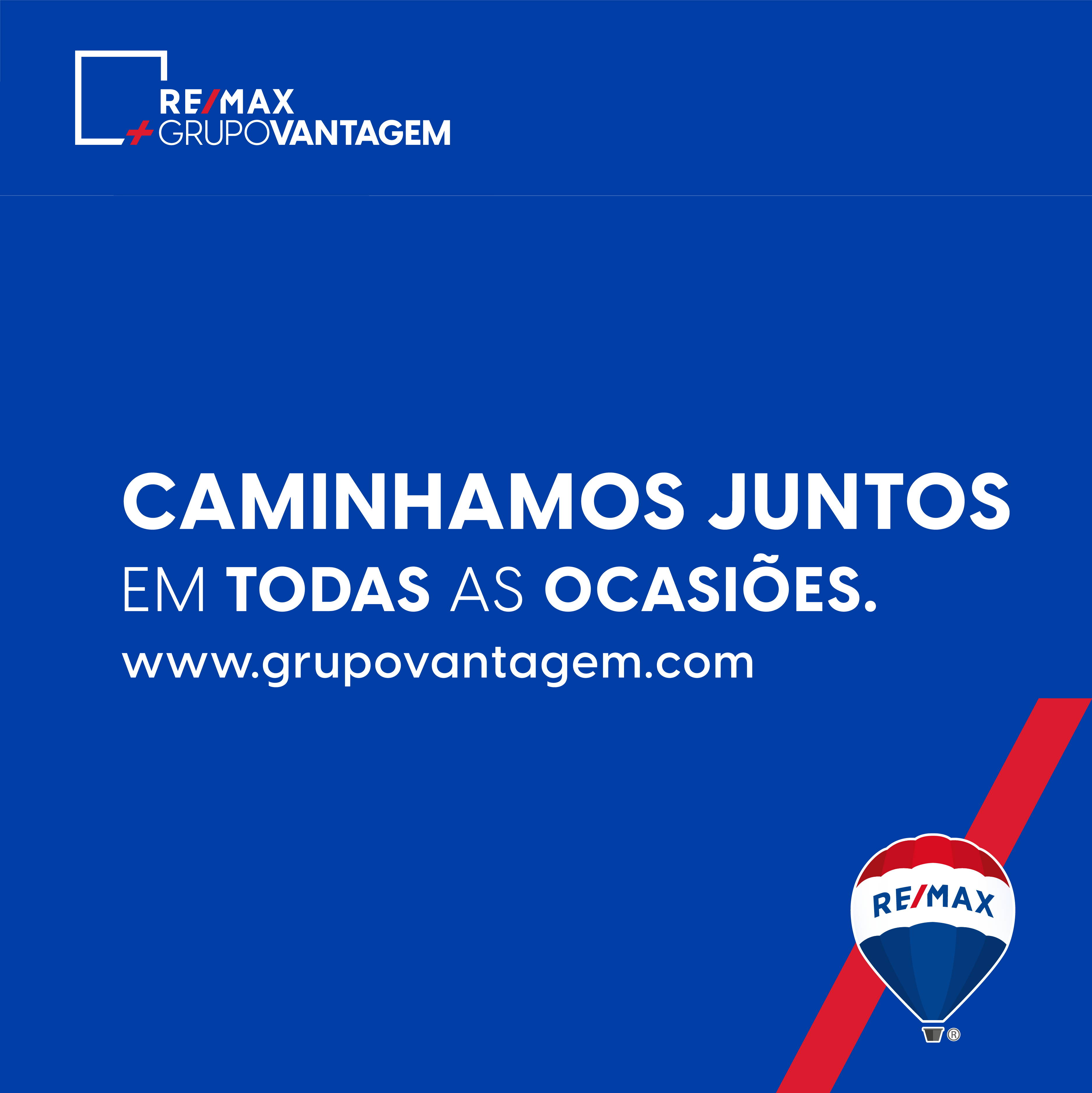 Estamos juntos em todas as ocasiões