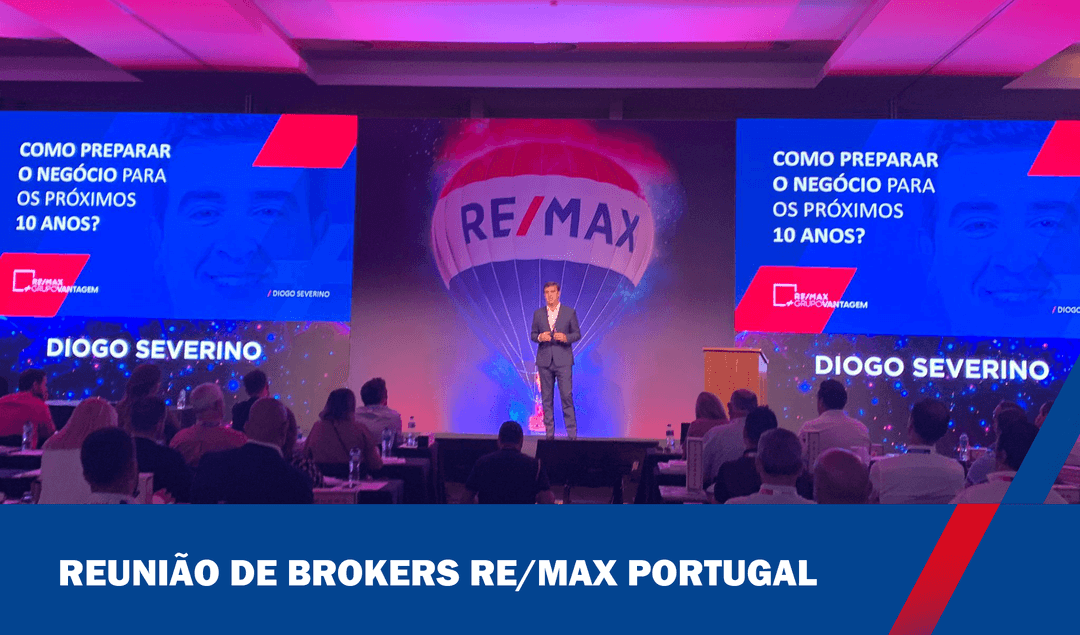 Diogo Severino orador na Reunião de Brokers da RE/MAX Portugal