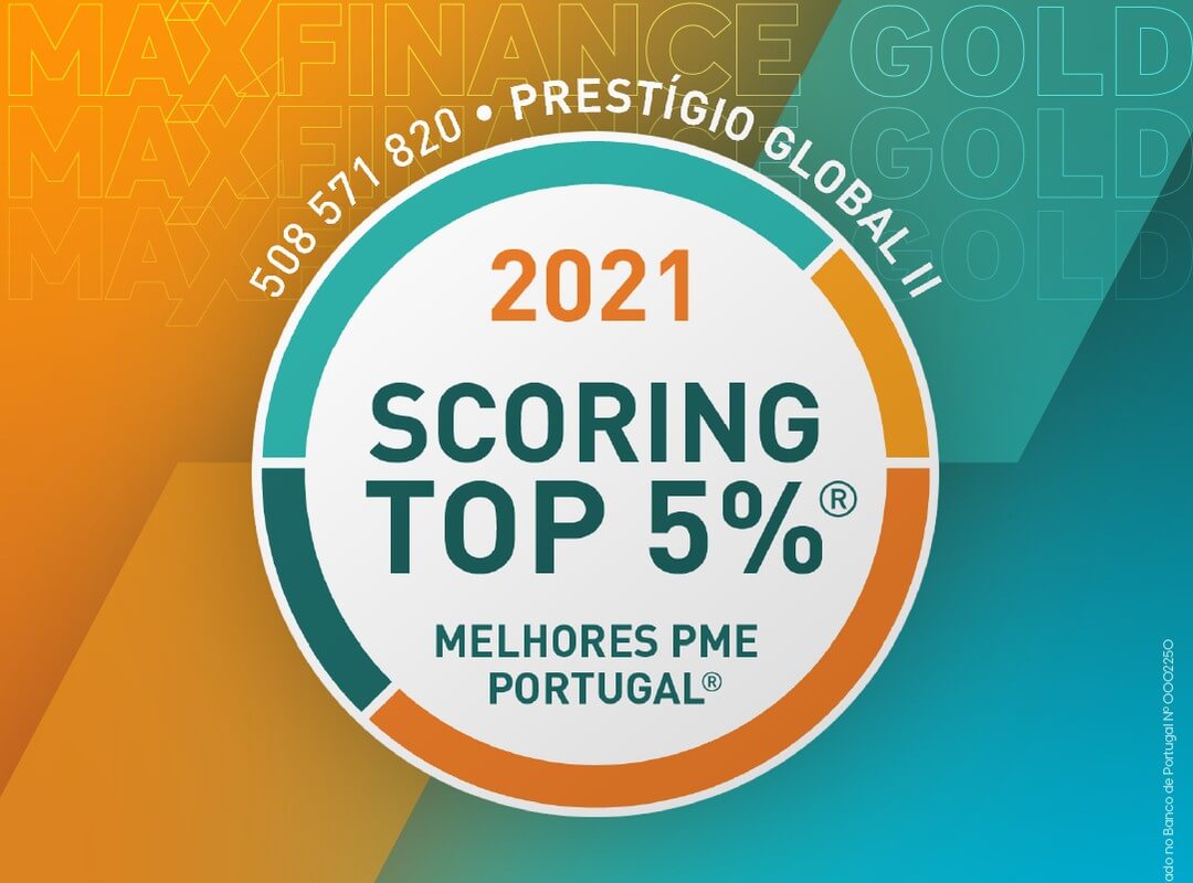 MAXFINANCE Gold no TOP 5% das melhores PME de Portugal