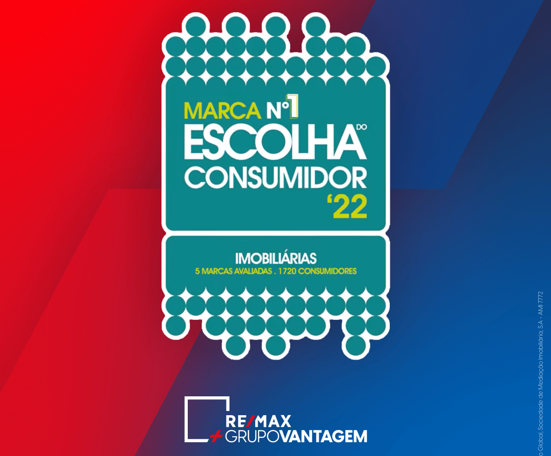 RE/MAX eleita “Escolha do Consumidor 2022”