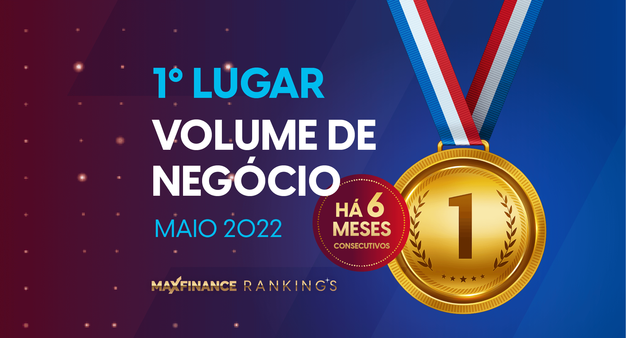 MAXFINANCE Gold lidera rankings há seis meses consecutivos